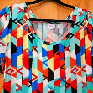 Lularoe Nicole skater dress 2XL
